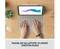 Logitech Combo Touch iPad Pro 11" (1., 2., 3 i 4 gen) piaskowy - 678732 - zdjęcie 14